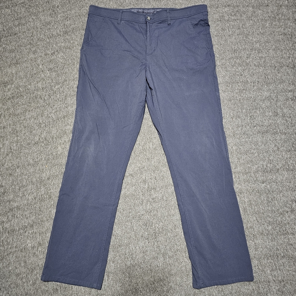 Weatherproof Vintage Men’s 40x32 Regular Fit Tech Pants Navy Blue